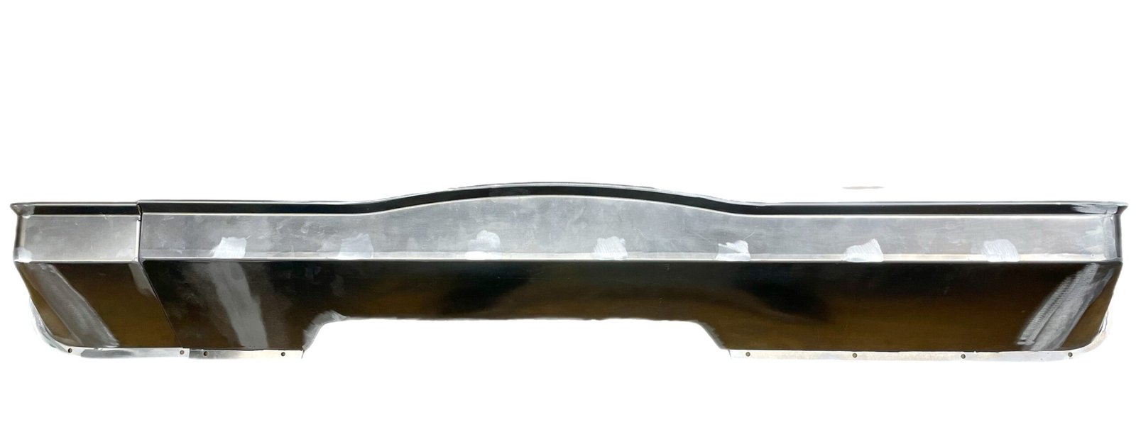 Aluminum dashboard kit — all components laid out
