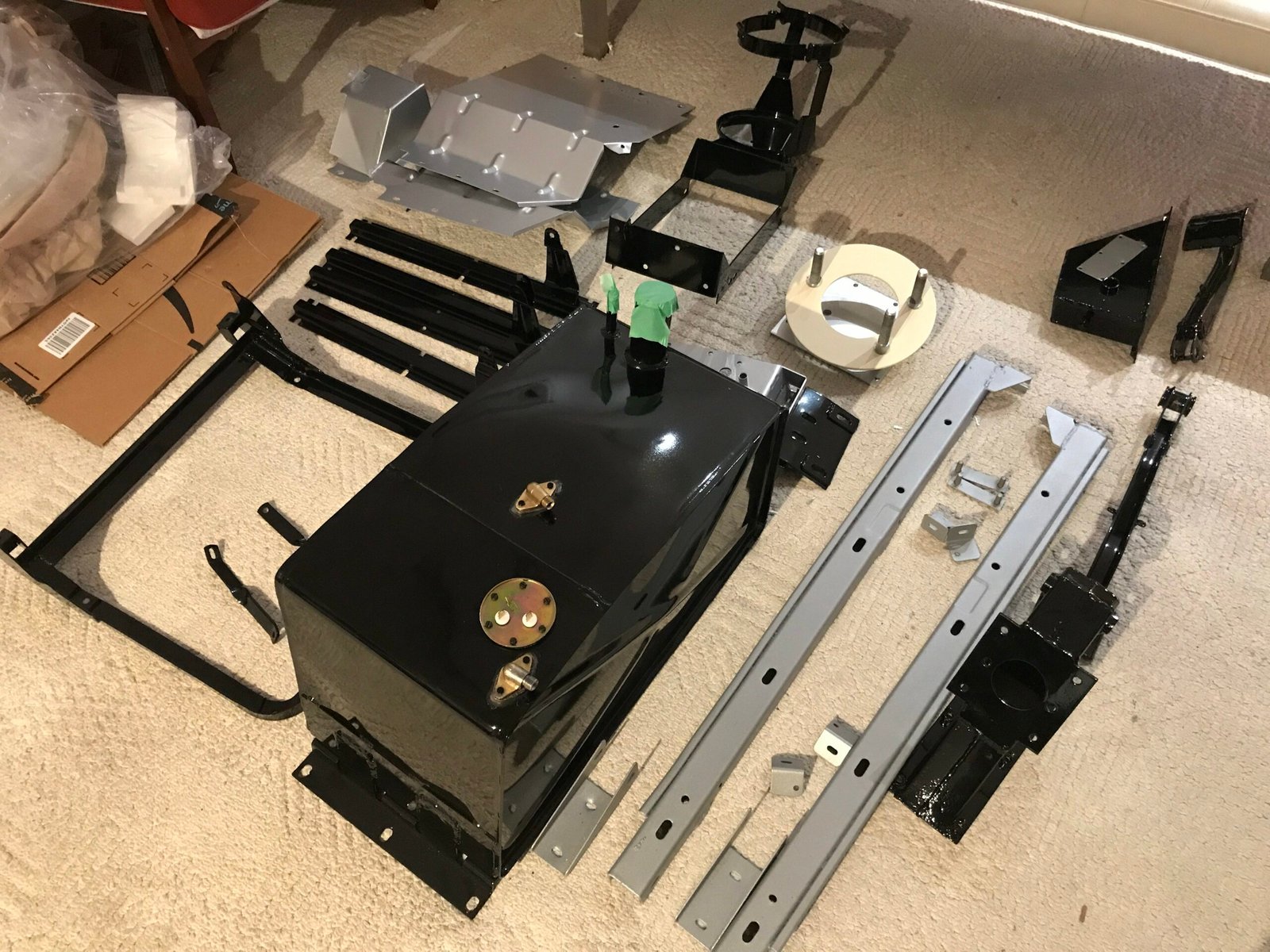 Santana 88 Series 3 restoration — body