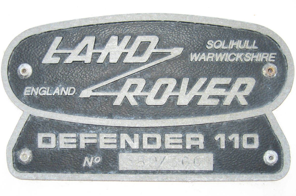 Land Rover Emblem 1960