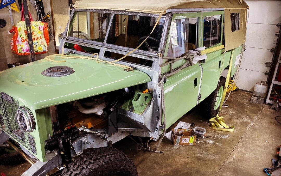 1964 Land Rover Series 2a 109″ 4 Door Extended Cab