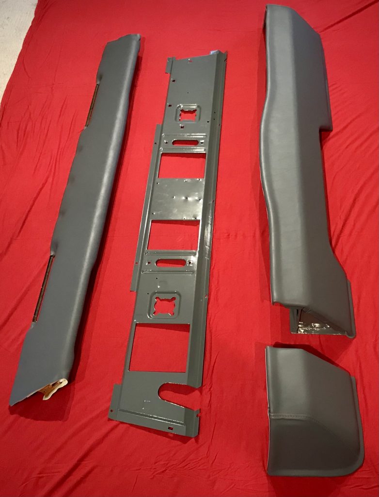 Land Rover Series 3 Dashboard and Gauge Cluster in Aluminum 22 | Rad Rovers